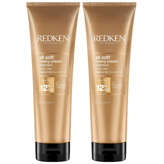 Redken Duo: All Soft Heavy Cream Duo (2 x 250ml)