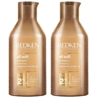 Redken Duo: All Soft Shampoo Duo (2 x 300ml)