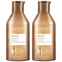 Redken All Soft Duo: All Soft Conditioner Duo (2 x 300ml)