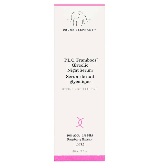 Drunk Elephant T.L.C. Framboos Glycolic Resurfacing Night Serum 30ml