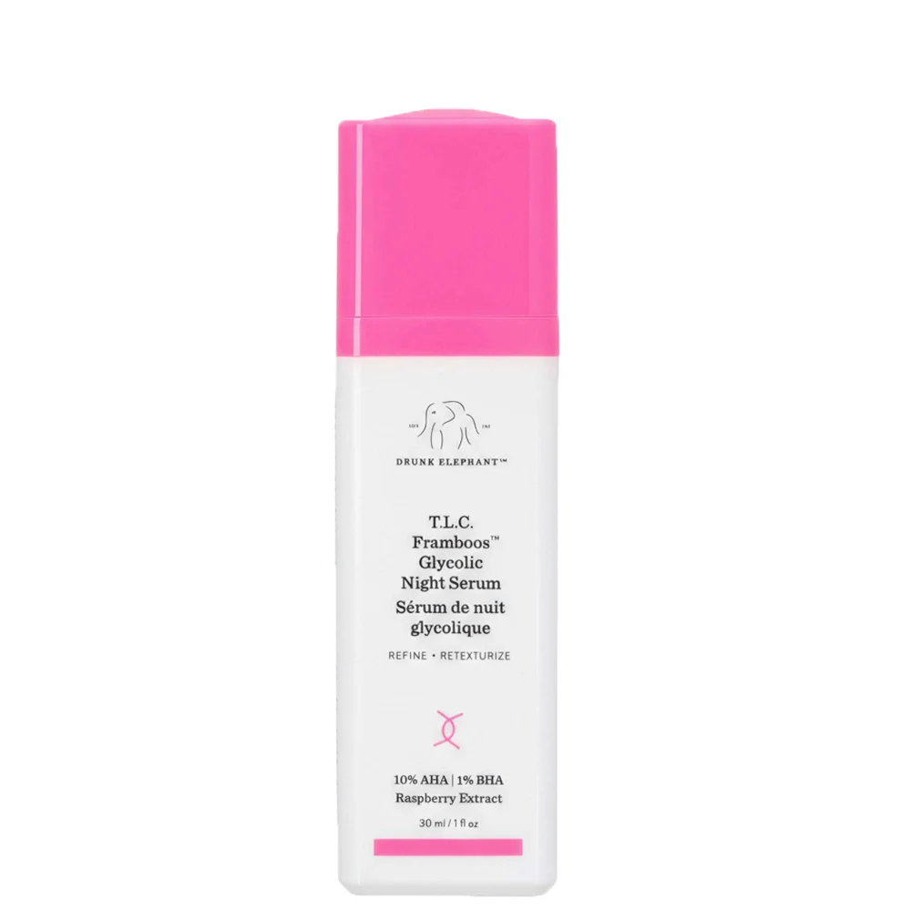 Drunk Elephant T.L.C. Framboos Glycolic Resurfacing Night Serum 30ml Image 1