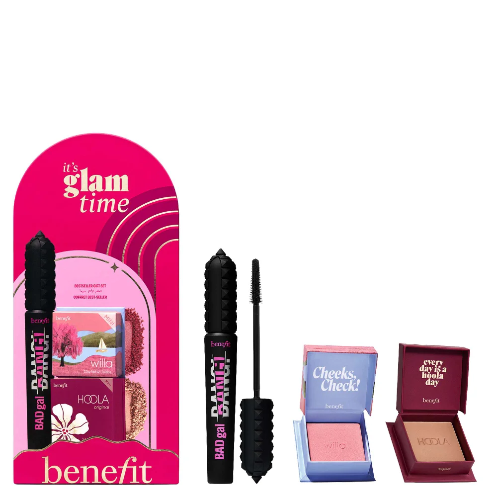 benefit Gifts & Sets It’s Glam Time Mascara & Mini Blush & Bronzer Gift Set (Worth £60.50) Image 1
