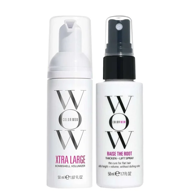 Color Wow Duo: Xtra Large Bombshell Volumizer 50ml & Raise the Root Thicken and Lift Spray 50ml