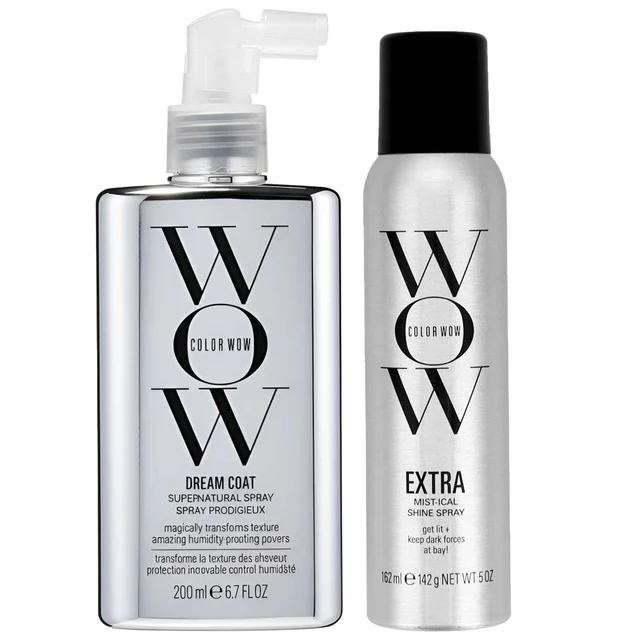 Color Wow Duo: Dream Coat Supernatural Spray 200ml & Extra Mist-ical Shine Spray 150ml