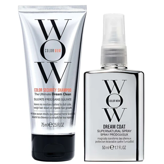 Color Wow Duo: Color Security Shampoo 75ml & Dream Coat Supernatural Spray 50ml