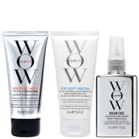 Color Wow Trio: Color Security Shampoo 75ml, Dream Coat Spray 50ml & Color Security Conditioner for Fine to Normal Hair 75ml