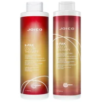 Joico Duo: K-Pak Color Therapy Colour-Protecting Shampoo 1000ml & Conditioner 1000ml - undefined undefined