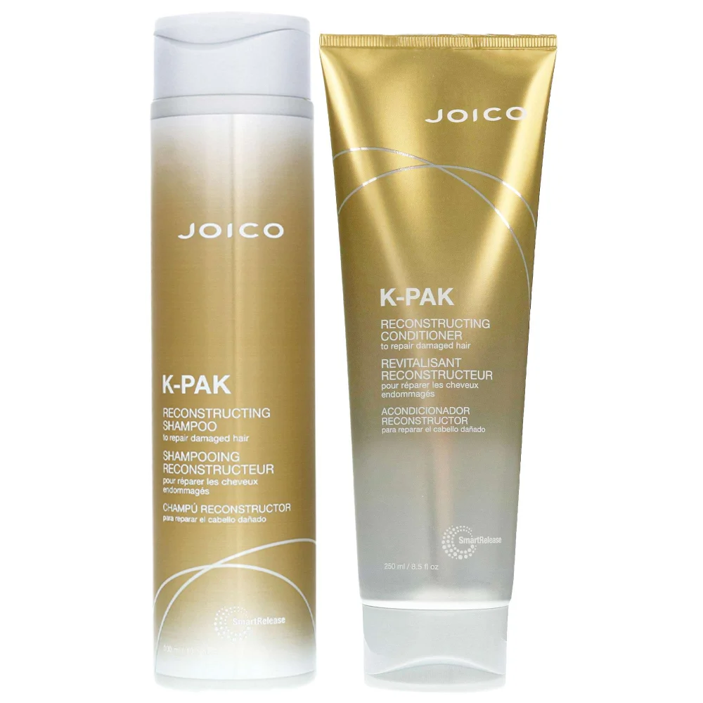 Joico Bundles Duo: K-Pak Reconstructing Conditioner 250ml & K-Pak Reconstruct Shampoo 300ml Image 1