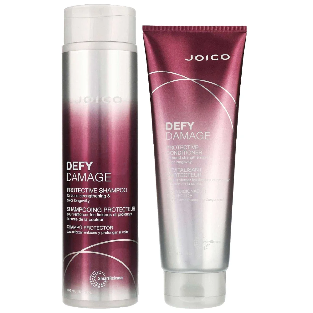 Joico Bundles Duo: Defy Damage Protective Shampoo 300ml & Conditioner 250ml Image 1