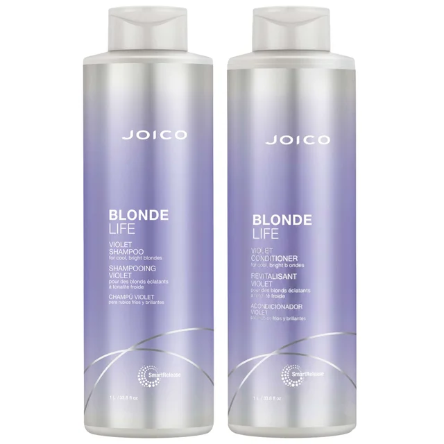 Joico Bundles Duo: Blonde Life Violet Shampoo 1000ml & Conditioner 1000ml