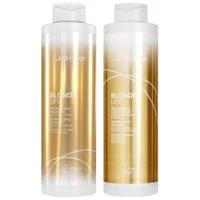 Joico Duo: Blonde Life Brightening Conditioner 1000ml & Shampoo 1000ml