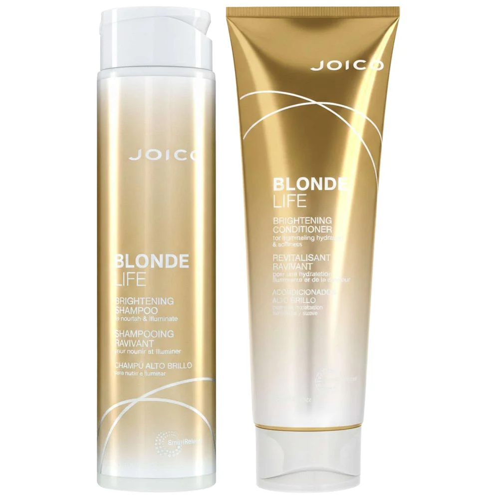 Joico Duo: Blonde Life Brightening Shampoo 300ml & Conditioner 250ml Image 1