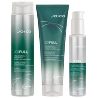 Joico Trio: Joifull Volumizing Conditioner 250ml, Volumizing Shampoo 300ml & Styler 100ml