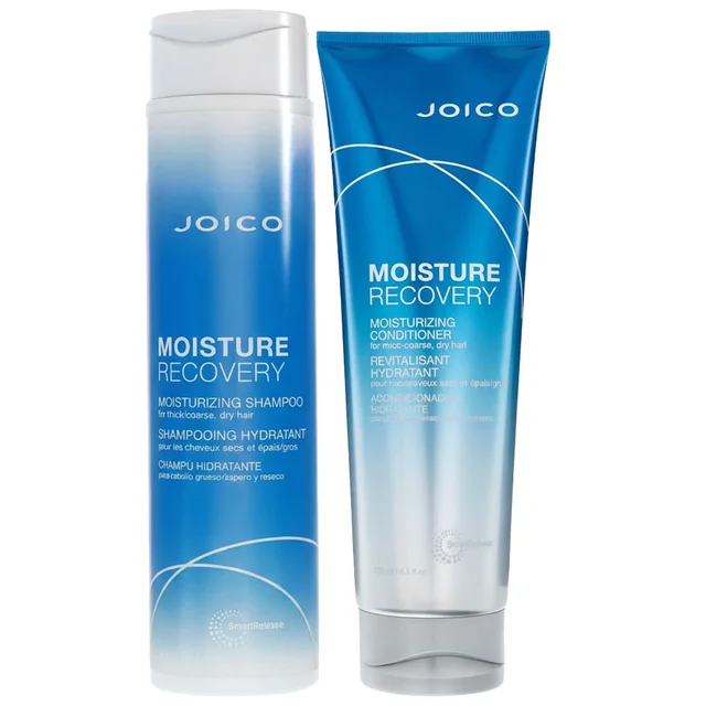Joico Bundles Duo: Moisture Recovery Shampoo for Dry Hair 300ml & Conditioner for Dry Hair 250ml
