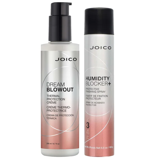 Joico Bundles Duo: Dream Blowout Creme 200ml and Humidity Blocker Finishing Spray 180ml
