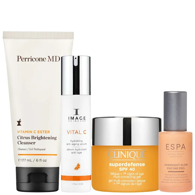 allbeauty Bundles Vitamin C Skincare Edit: Brighten, Protect & Renew