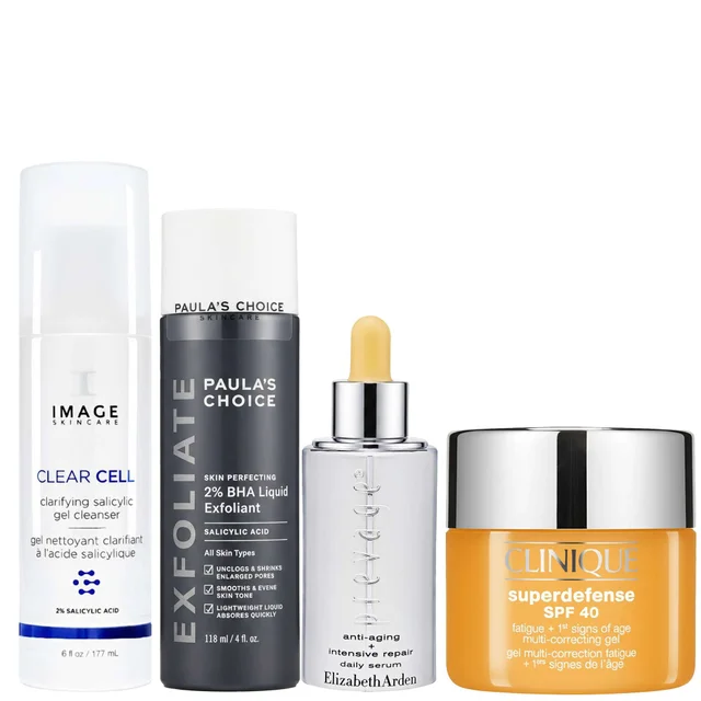 allbeauty Salicylic Acid Skincare Edit: Clear, Refine & Protect