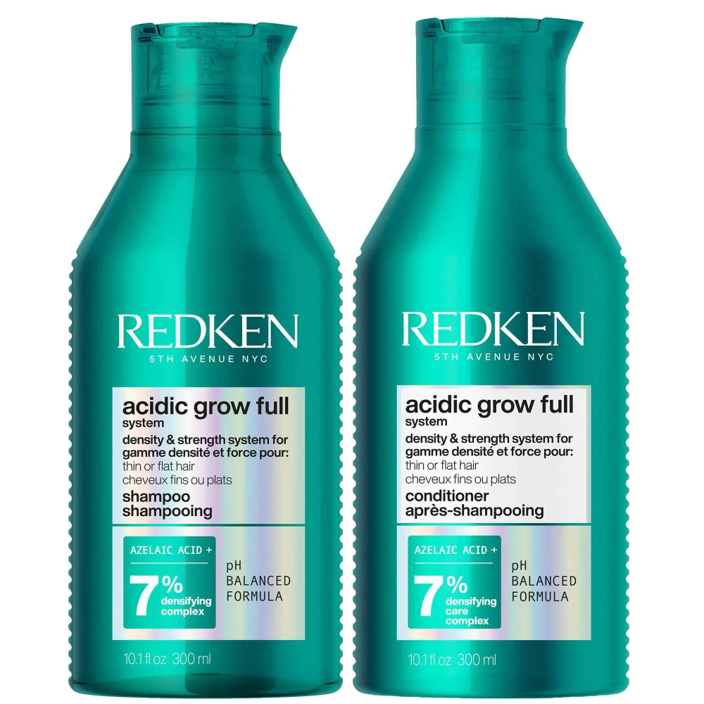 Redken Bundles Duo: Acidic Grow Full System Densifying Shampoo 300ml and Conditioner 300ml Image 1