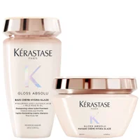 Kérastase Duo: Gloss Absolu Shampoo 250ml & Mascque 200ml - undefined undefined