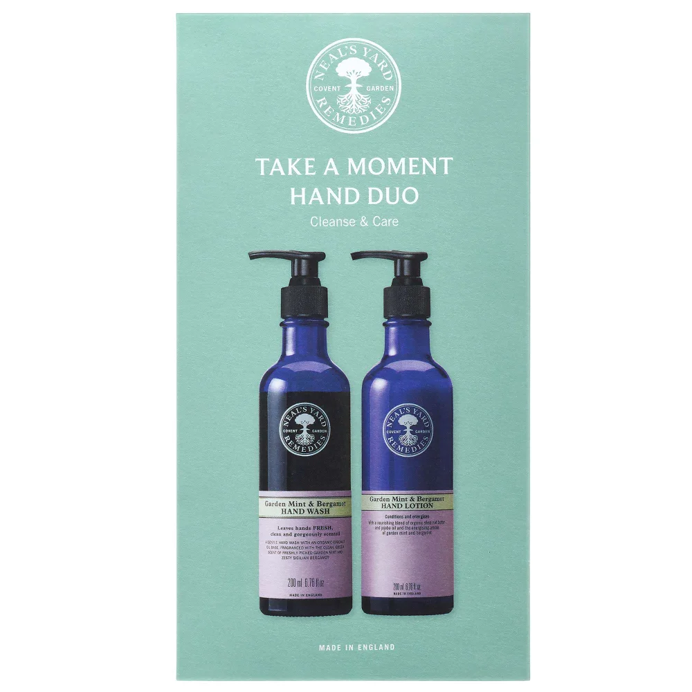 Neal's Yard Remedies Moisturisers Take a Moment Handcare Duo Image 1
