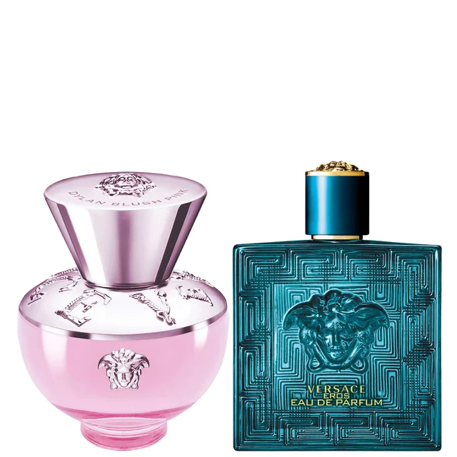 Versace Bundles His & Her Duo Dylan Blush Pink and Eros Eau de Parfum