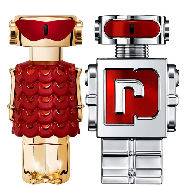 Rabanne Bundles His & Her Duo Phantom In Red & Fame In Love