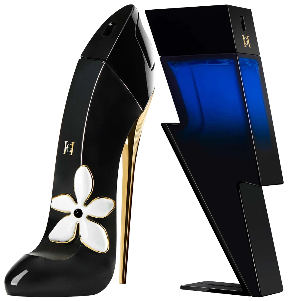 Carolina Herrera His & Her Duo Good Girl Jasmine Absolut & Bad Boy Cobalt Elixir Image 1