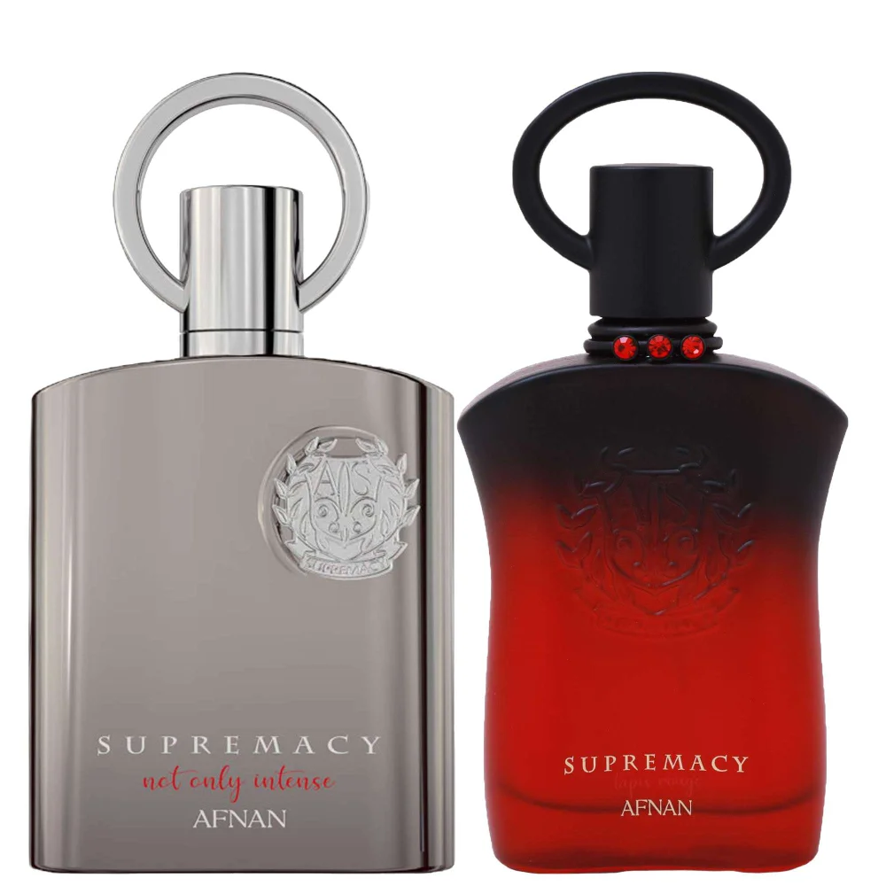 Afnan His & Her Duo Supremacy Not Only & Supremacy Tapis Rouge Image 1