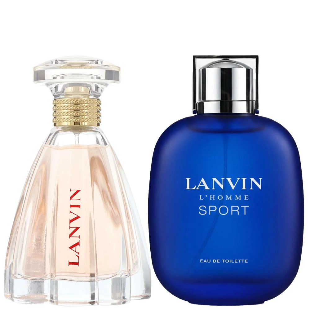 Lanvin His & Hers Duo L'Homme Sport & Modern Princess Image 1