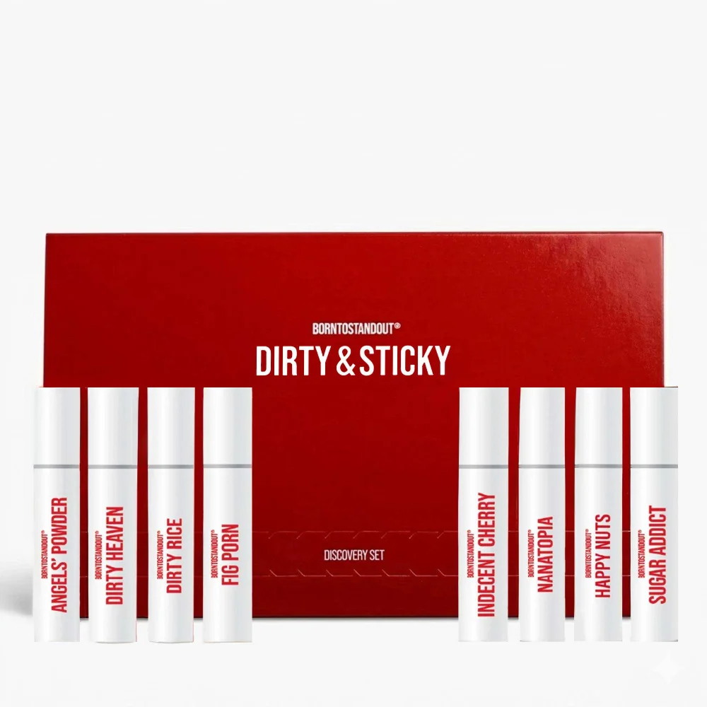 BORNTOSTANDOUT Dirty & Sticky Discovery Set 2ml x 8 Image 1