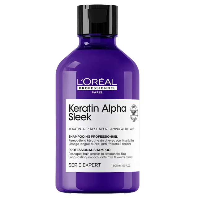 L'Oréal Professionnel Keratin Alpha Sleek Anti Frizz & Smoothing Shampoo 300ml
