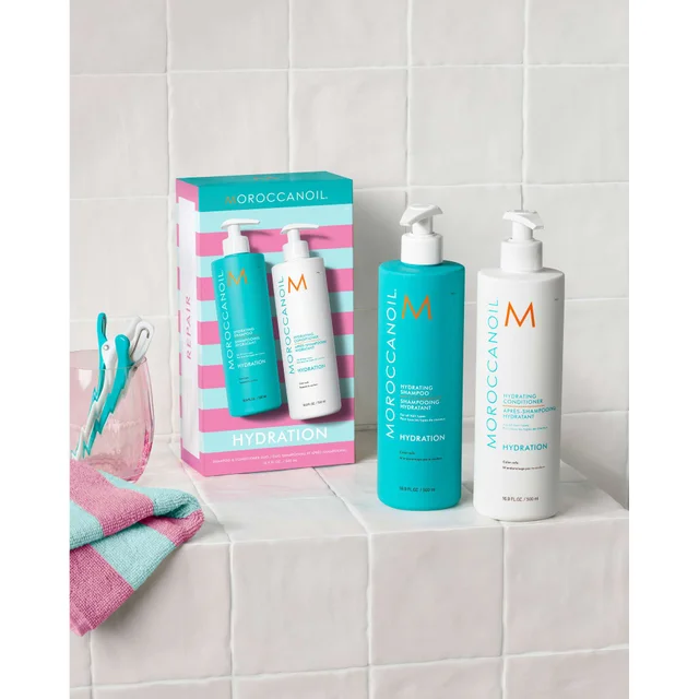 Moroccanoil Hydrate 500ml Duo (Worth £82)