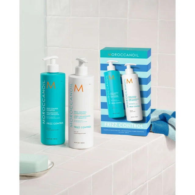 Moroccanoil Frizz Control 500ml Duo (Worth £86)