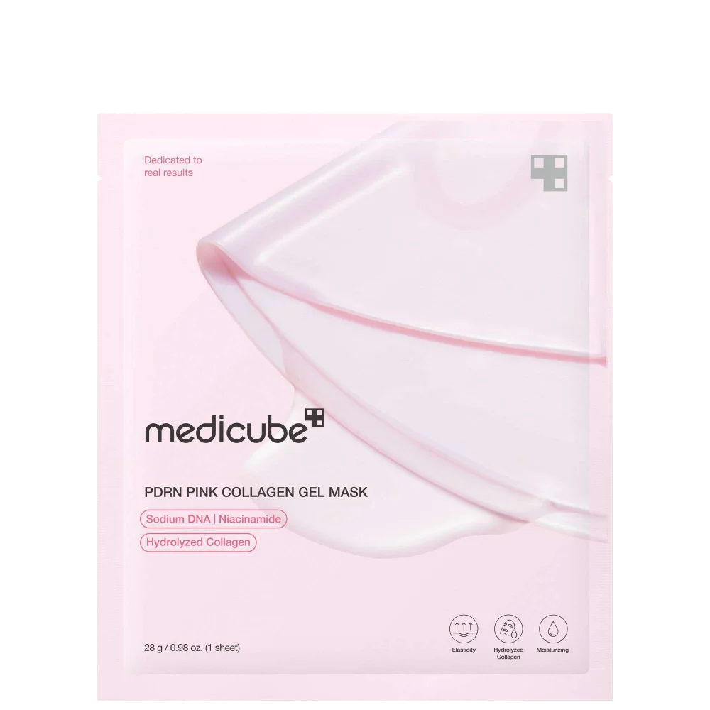 Medicube Skincare PDRN Pink Collagen Gel Mask x 4 Image 1