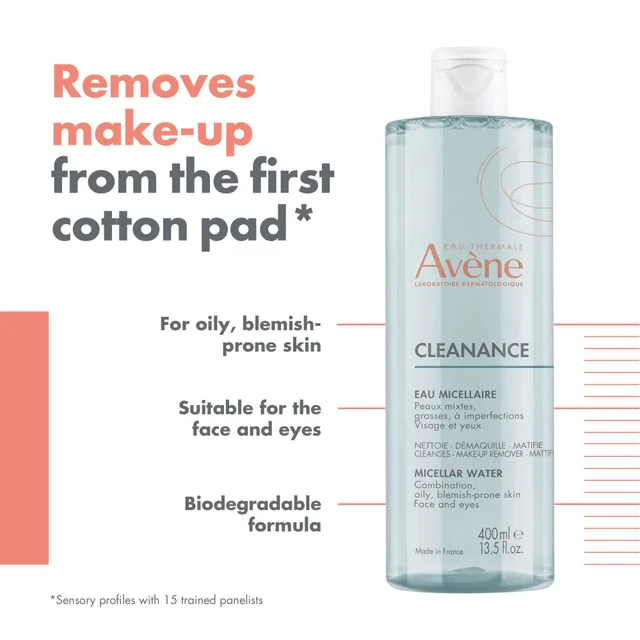 Avène Face Cleanance: Micellar Water 400ml