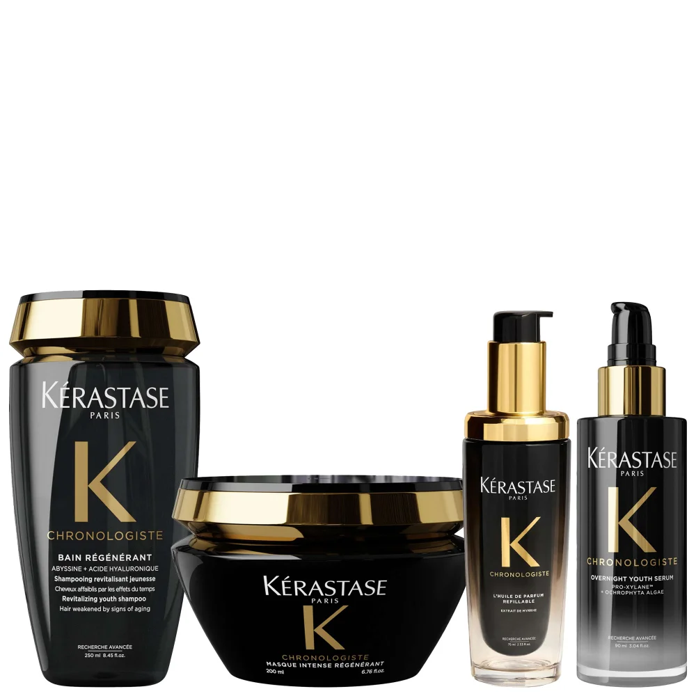 Kérastase Chronologiste Shampoo, Mask, Oil & Overnight Serum Image 1