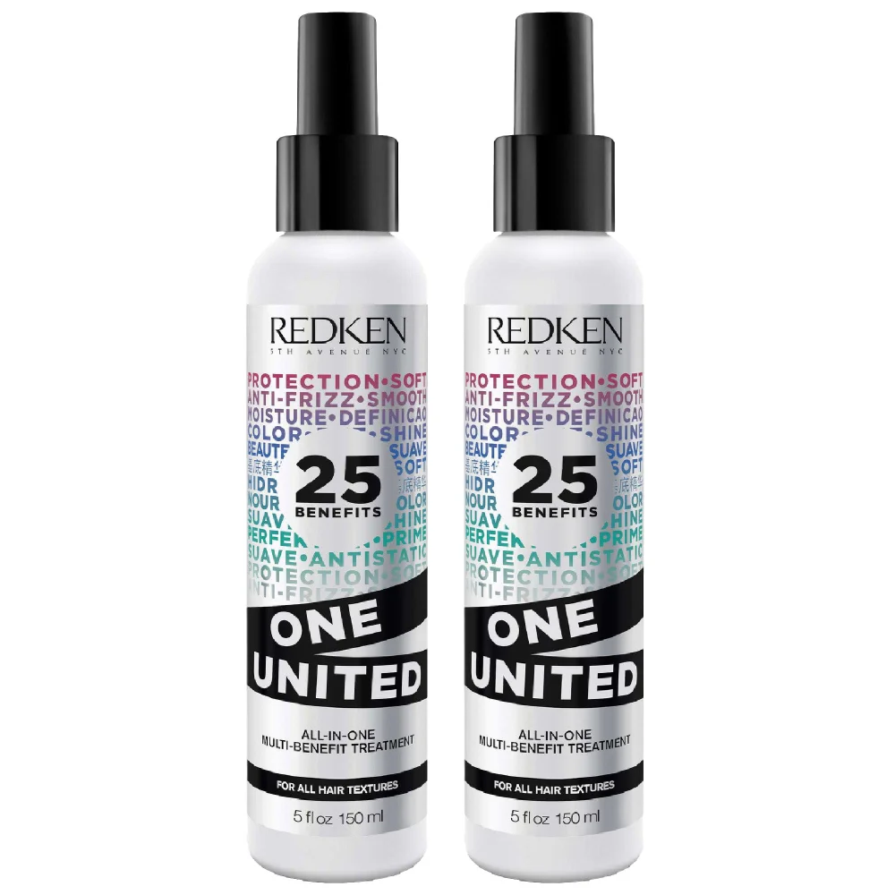 Redken One United All-In-One Multi-Benefit Treatment, Manageability and Protection 150ml Duo Image 1