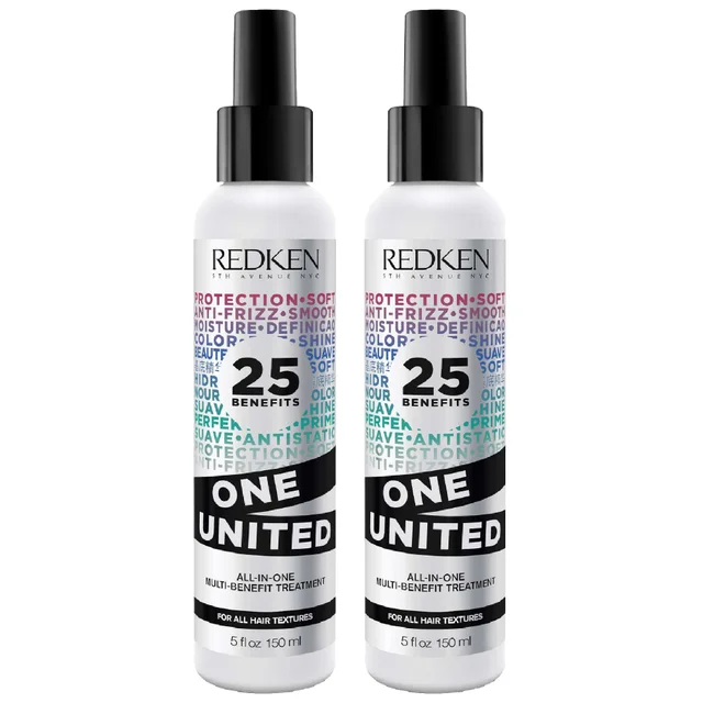 Redken One United All-In-One Multi-Benefit Treatment, Manageability and Protection 150ml Duo