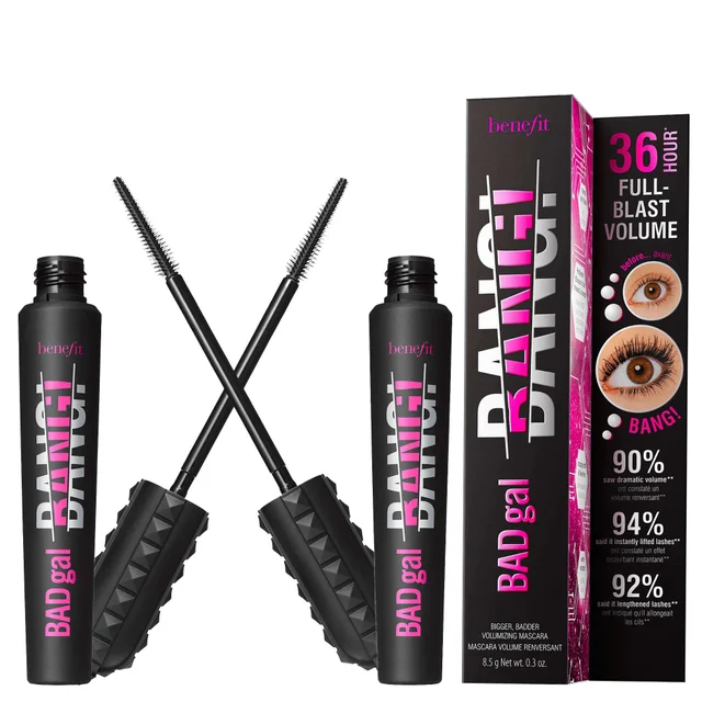 benefit Bundles BADgal Bang! Volumizing Mascara Duo Pitch Black