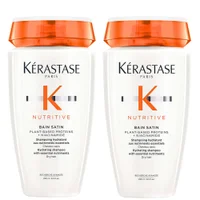 Kérastase Nutritive Bain Satin Hydrating Shampoo for Dry Hair 250ml Duo - undefined undefined