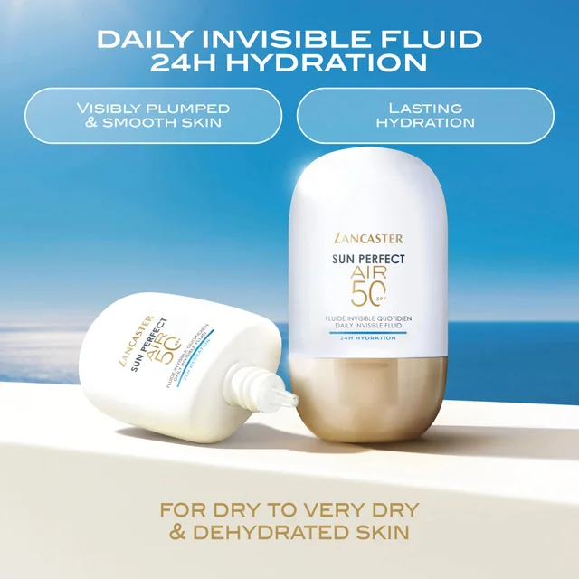 Lancaster Sun Perfect AIR Daily Invisible Fluid SPF50 24H Hydration 40ml