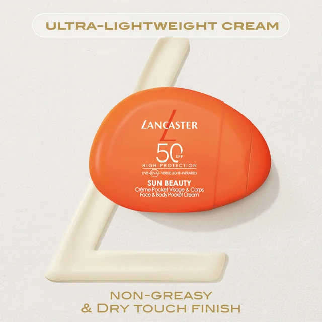 Lancaster Sun Beauty Face & Body Pocket Cream SPF50 30ml