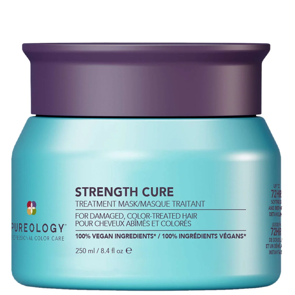 Pureology Strength Cure Hair Treatment Mask, Intense Repair Hair Mask for Damaged or Color-Treated Hair 250ml Image 1