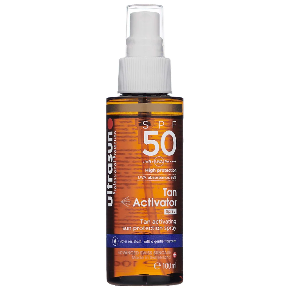 Ultrasun Body Tan Activator Spray SPF50 100ml Image 1