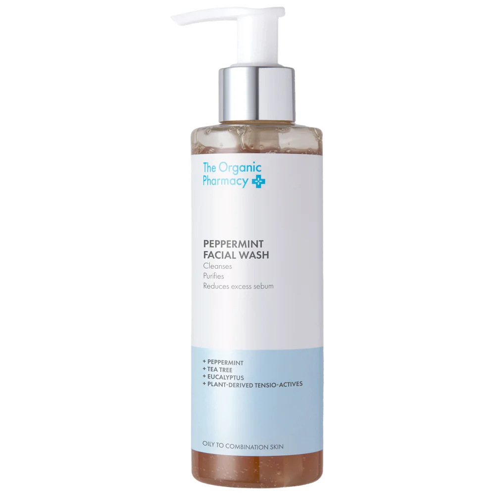 The Organic Pharmacy Face Peppermint Facial Wash 200ml Image 1