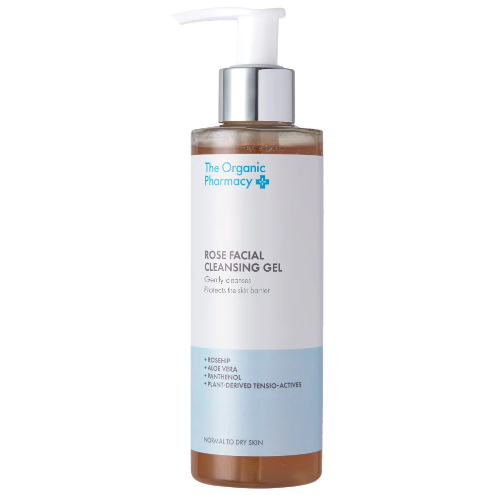 The Organic Pharmacy Face Rose Facial Cleansing Gel 200ml Image 1