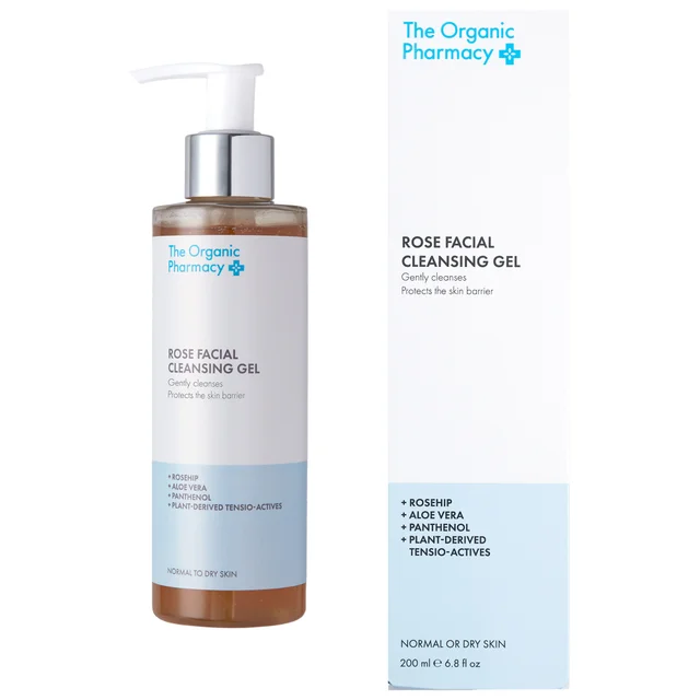 The Organic Pharmacy Face Rose Facial Cleansing Gel 200ml