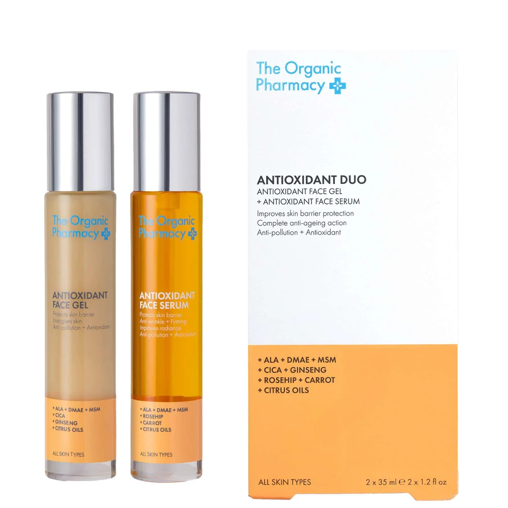 The Organic Pharmacy Face Antioxidant Face Duo 2 x 35ml Image 1