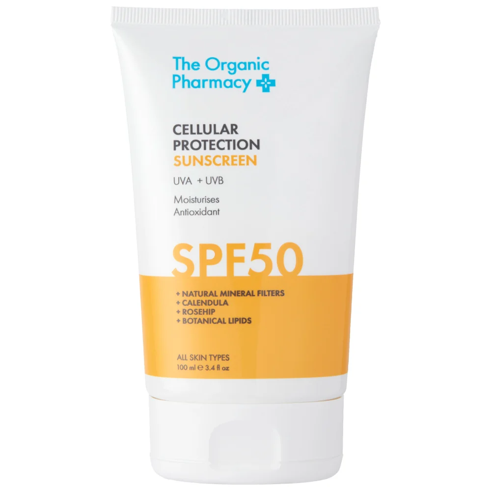 The Organic Pharmacy Suncare Cellular Protection Sunscreen SPF 50 100ml Image 1
