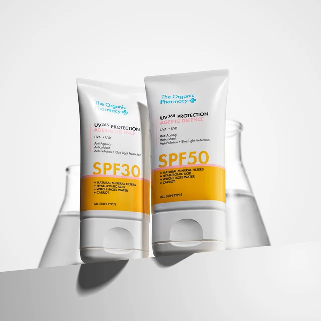 The Organic Pharmacy Suncare UV 365 Protection Ageing Defence SPF50 40ml